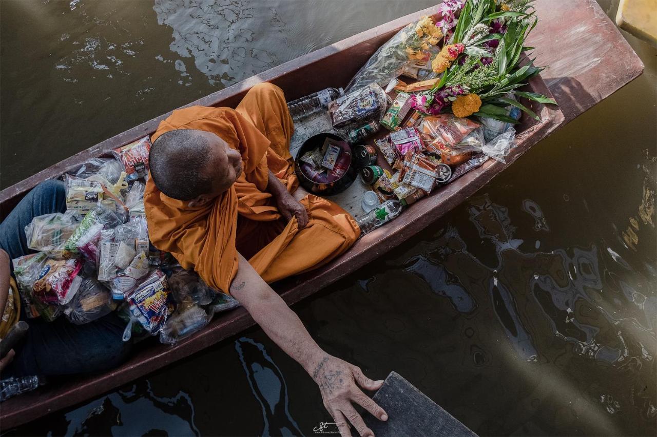 Apartmán Ban Mae Arom Amphawa Exteriér fotografie